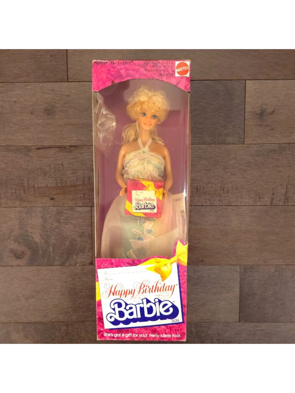 Happy Birthday Barbie 1980 First Edition NRFB Mattel No. 1922 Vintage Doll
